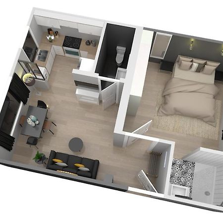 Appartement Le Carnel ロリアン エクステリア 写真